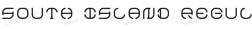 South Island Regular字体转换